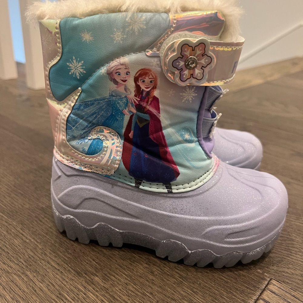 Frozen Light Up Snow Boots Toddler 10